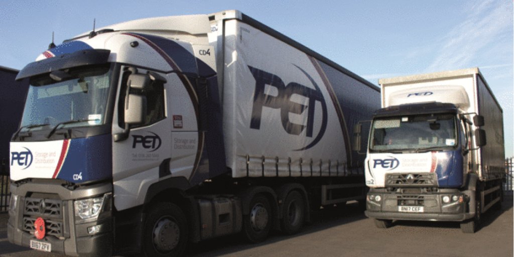 NEWS: To help with increasing pallet volumes and enhance driver safety, <a href="/_P_E_T/">PET</a> shifts investment up a gear. The Leicester based haulage firm, invests £50,000 in expanding its fleet. Read all about it here ow.ly/2ggK30iMxv2