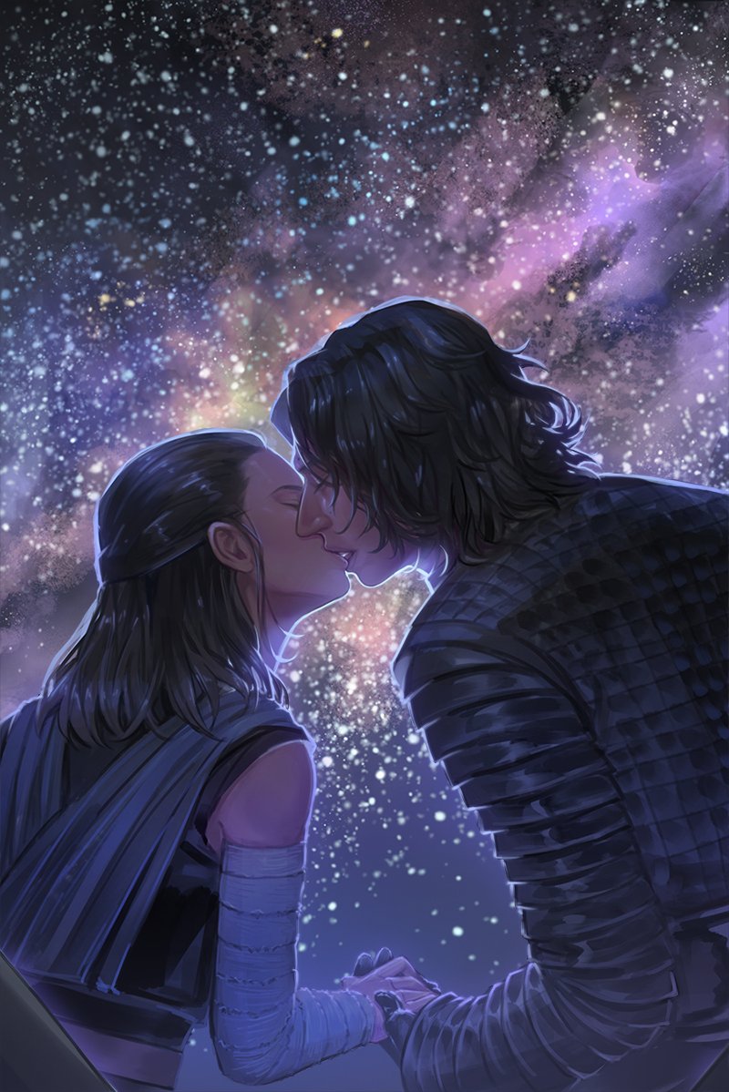 They knew they would never have to be alone again.

--My vision for the ending of EP9 !!!!!! 😭
#reylo #saveBenSolo