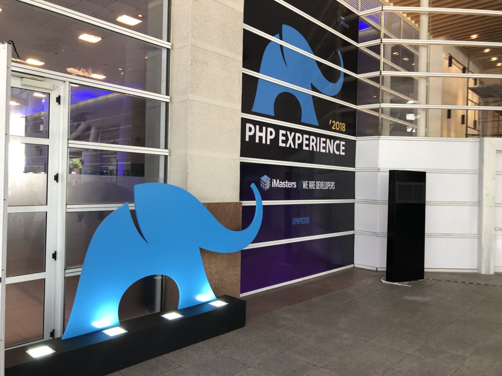 phpspsantos's tweet image. Php experience 2018 no ar! #PHPx2018
