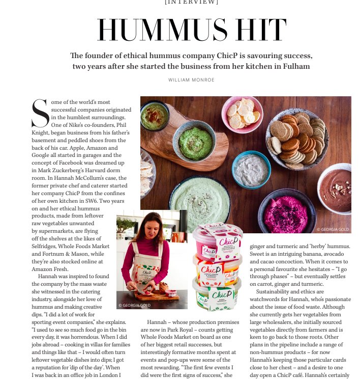 Thank you <a href="/FulhamRJ/">Fulham RJ</a> for the awesome write up on ChicP! Looking forward to seeing it in the mag too :)