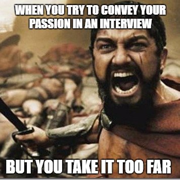 CareerBuilder's tweet photo. Passion is a wonderful trait. Here are less desirable behaviors to avoid in your next interview. https://t.co/33ttqYqzlY https://t.co/HxJ6cNUyDP