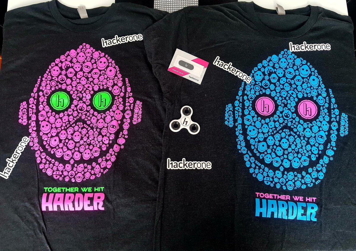 rootxed's tweet image. Received my @Hacker0x01 swag. Awesome t-shirts ! They will propably become my favorites one 😏 Thank you @he