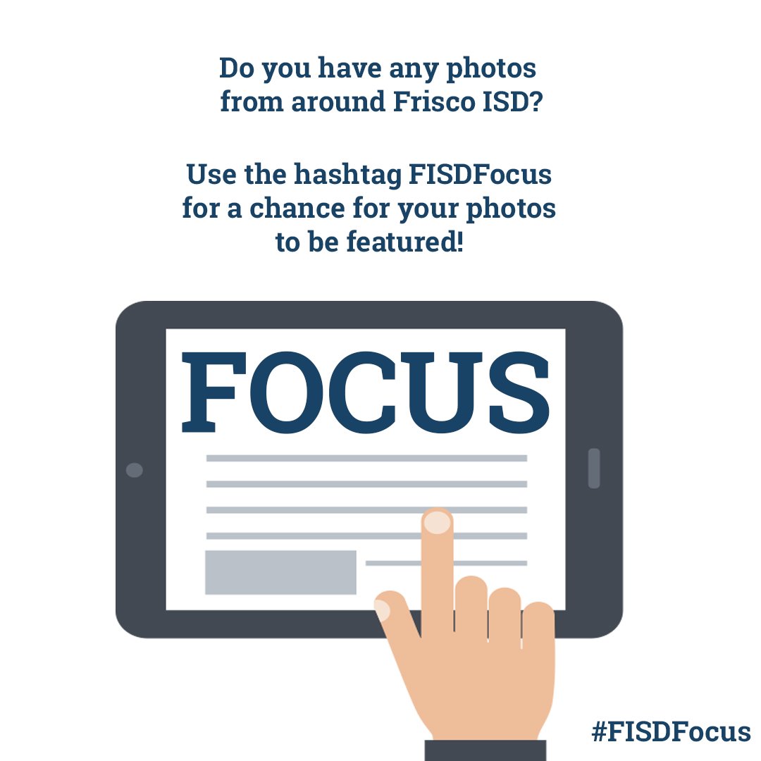 friscoisd's tweet photo. Did your photos make it into our latest issue of FOCUS magazine? Check out page 39 to see: https://t.co/B4vIV7mcsd
Have more photos from around Frisco ISD? Use the hashtag #FISDFocus with a short description of the photo for your chance to be featured next! https://t.co/Jhkwuedqr6