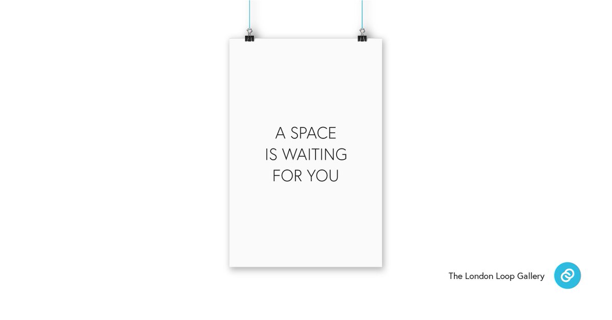 loopitgl's tweet photo. Theres a canvas space in the #London Loop gallery waiting for your wonderful work. Don’t be shy, share it with the world. You can win one of our poster sites for free. Who knows? You could walk away with the £10,000 top #prize. https://t.co/km3Qbdfa0G 
#londonloop #urban #gallery https://t.co/DvrBoMeEnN