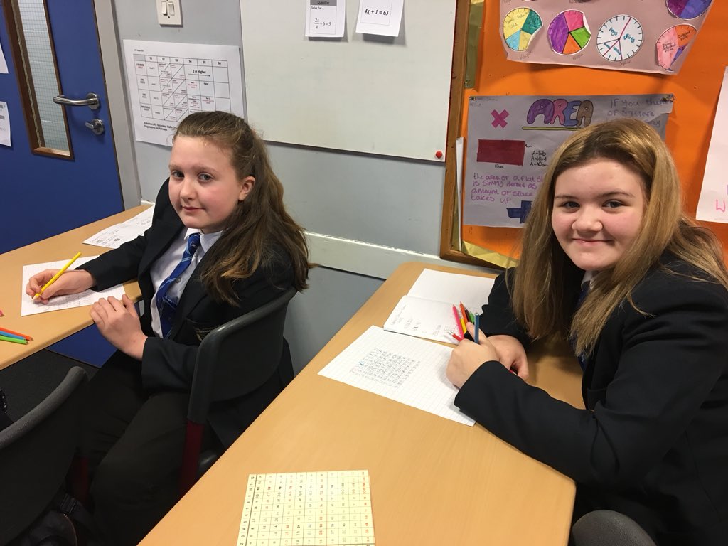 MathsStAndrews's tweet photo. Miss Kinane’s S1 class were investigating Prime Numbers using The Sieve of Eratosthenes today! #PrimeNumbers #SieveOfEratosthenes #SpecialNumbers https://t.co/mdynFDdqEa