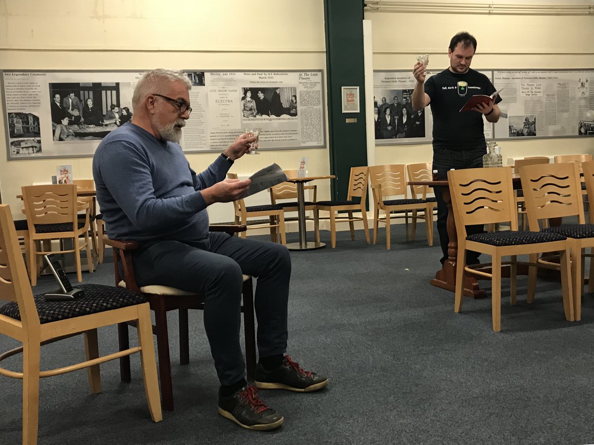 Some shots from last night's rehearsal of 'Beyond Reasonable Doubt'! We interviewed the director and cast, see what they had to say about their characters: bit.ly/2FrKHgf