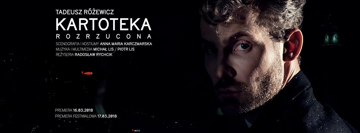 16.03 #PREMIERA W STUDIO! 
#KARTOTEKA_ROZRZUCONA
FB: facebook.com/events/5525904…