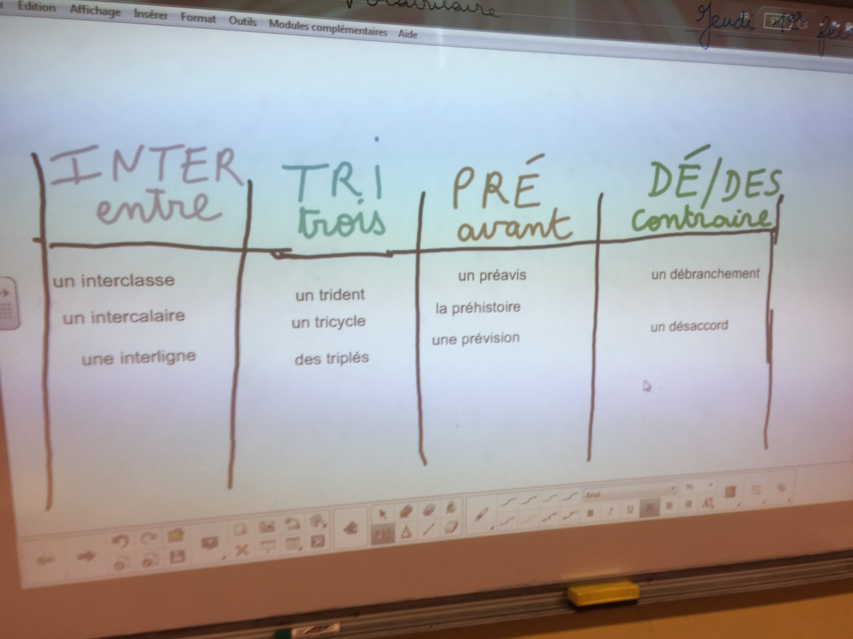 IsfecGroupe15's tweet image. utilisation du numérique à l&apos;école # logiciel smart#vocabulaire