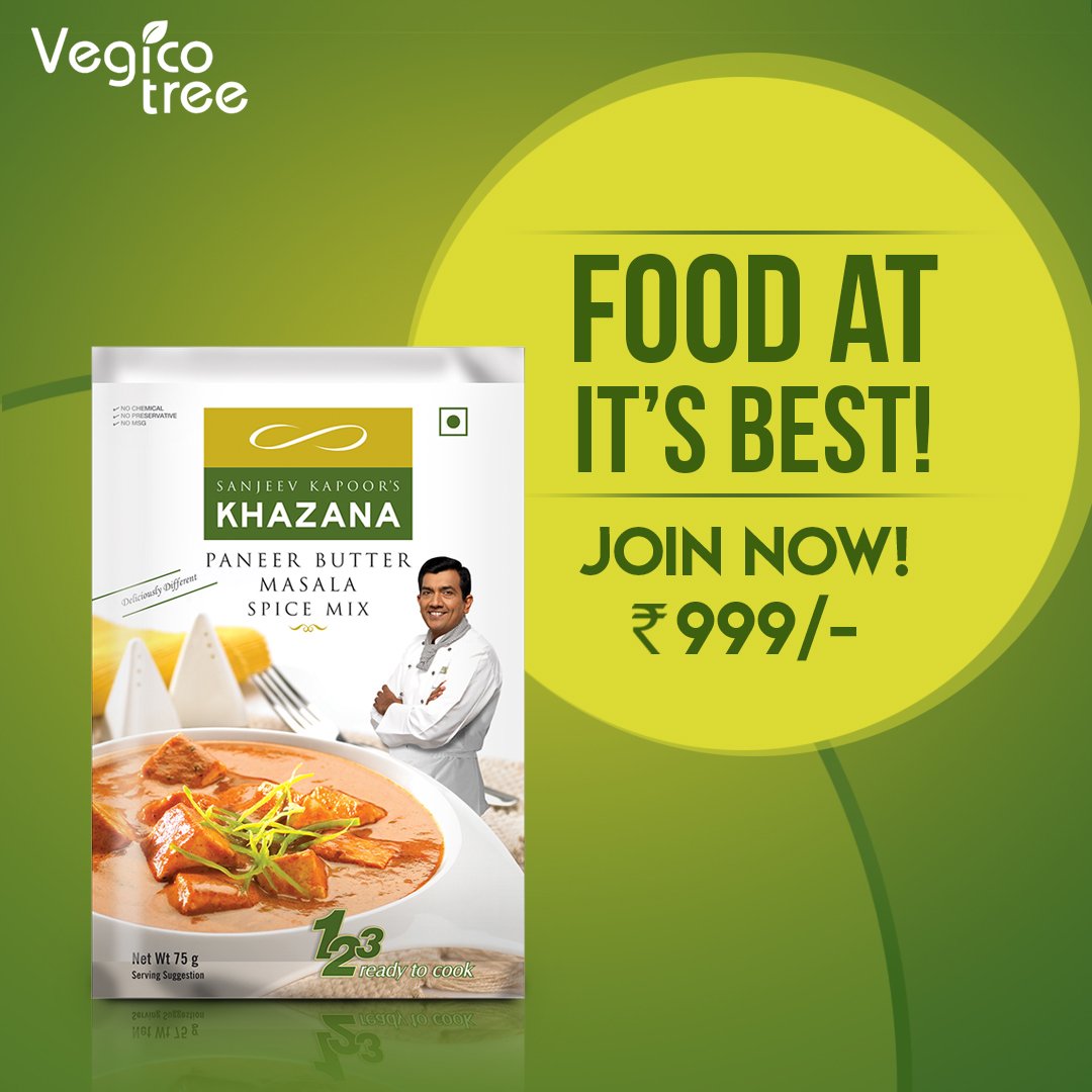 Vegico Tree On Twitter Give Your Paneerbuttermasala A Touch Of