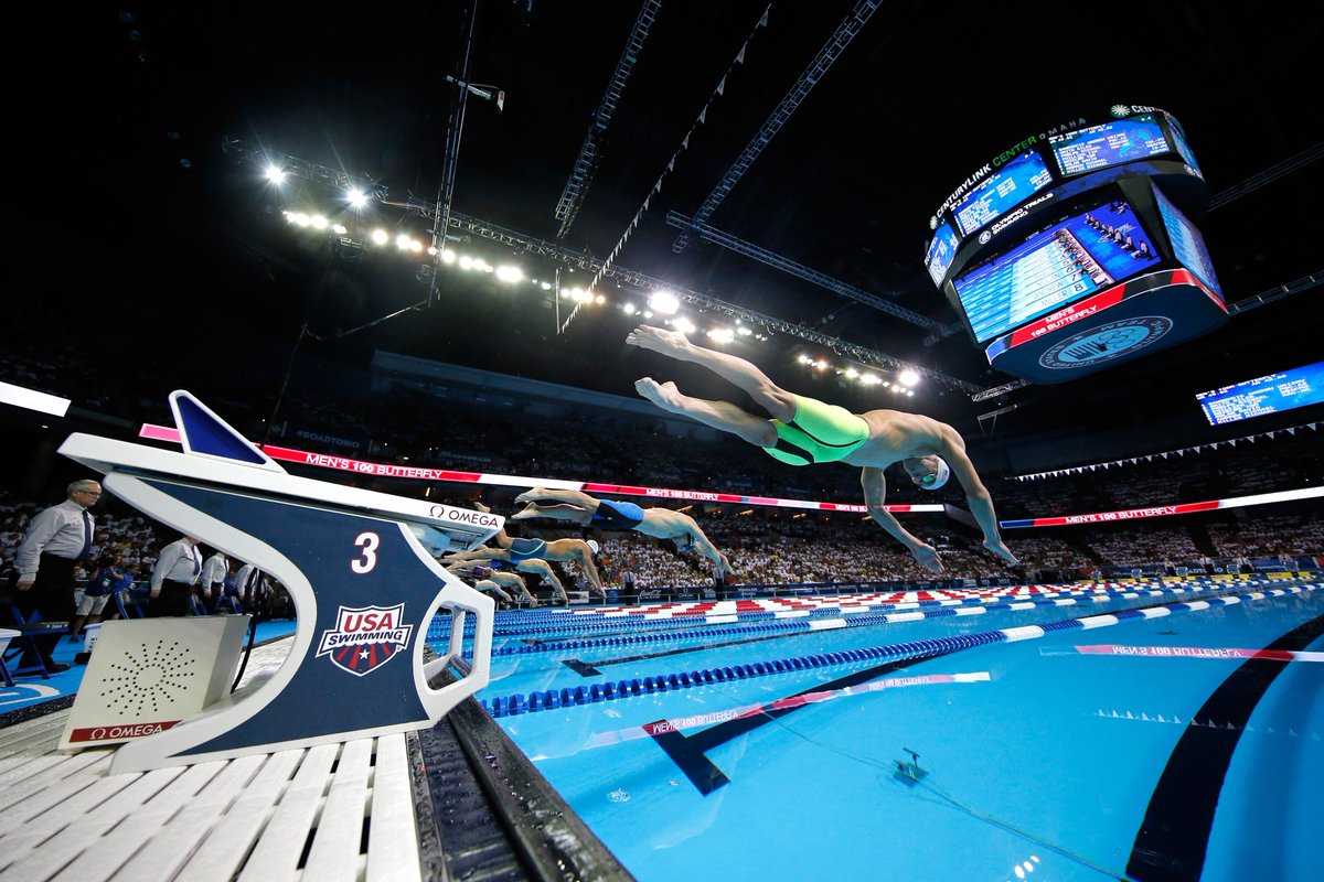 USASwimming's tweet photo. #TuesdayTips: "What’s important is to acknowledge your feelings, find a way to transition that nervous energy into something positive, and put swim races into perspective — they’re supposed to be fun!"

➡️: https://t.co/z02GnDijbS https://t.co/z37nvg2fw7
