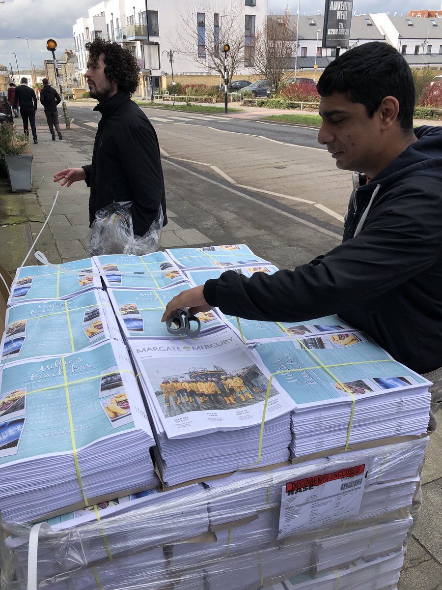 margatemercury's tweet photo. Our spring issue has finally arrived! Pick up your copy from today from The Hub (32 Northdown Road) or our Margate stockists #margate #margatemercury #thanet #kent https://t.co/tXzY39dCgw