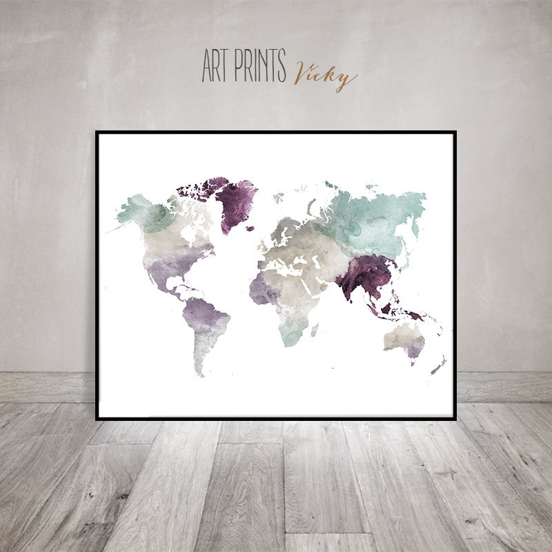 ArtPrintsVicky's tweet photo. Excited to share the latest addition to my #etsy shop: World Map Print Poster, Map of the World ArtPrintsVicky https://t.co/6Yy0UdTaJd #art  #worldmapprint #worldmapposter #largeworldmap #travelmap #worldmapwatercolor #worldmap #worldmapart #artprintsvicky https://t.co/y785TJQgcW