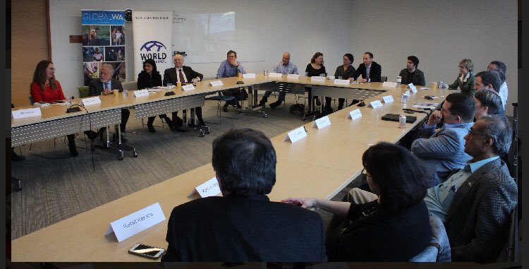PratimaStanton's tweet photo. Informative round table discussion with @RBReich yesterday afternoon. Great collaborative event with @wacseattle. Stay tuned for the recap blog on our @GlobalWA website! https://t.co/sIZGRBxel9
