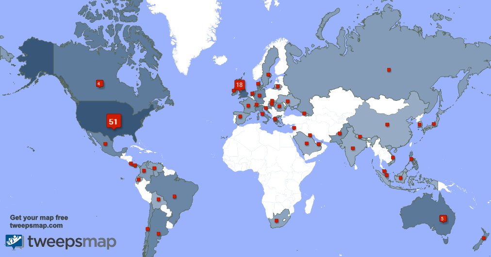 forhalpert's tweet photo. My followers are in USA(51%), UK.(17%) Get your free map https://t.co/smpF3lkOix https://t.co/IOwvQW4Ehv