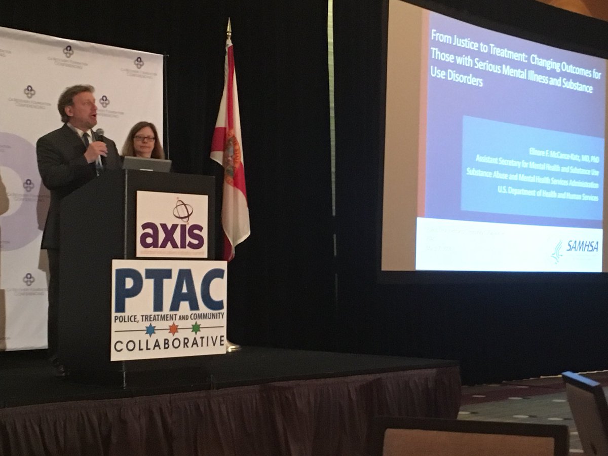 JohnSnookMMHPI's tweet photo. Dr. McCance-Katz providing the keynote @ #PTAC2018. Definitely a tough act to follow! https://t.co/UVoteAvUmn