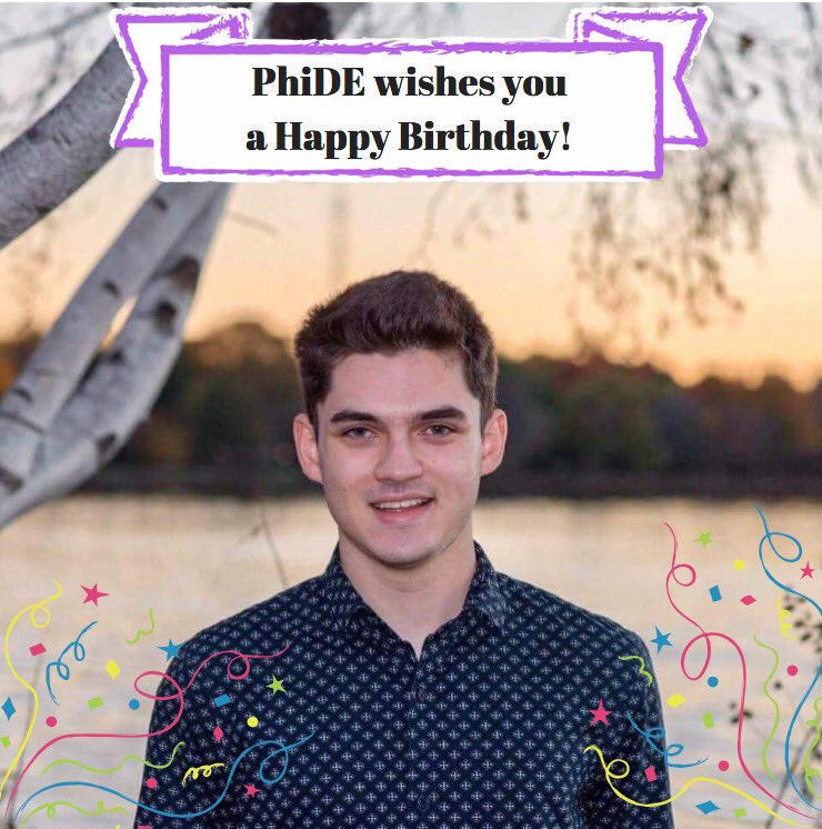 UMBPhiDE's tweet image. Happy birthday to our awesome new member of the Xi Class, Daniel! Hope your day is full of fun, yummy cake, and no tests! #PhiDE #MAAlpha