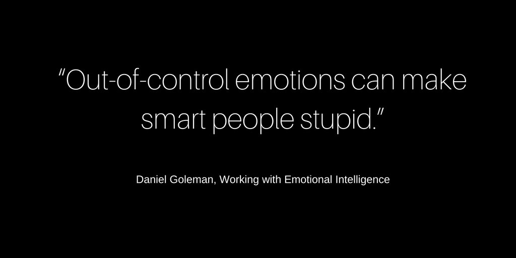 Emotion At Work on Twitter: "#Quote from Daniel Goleman… "