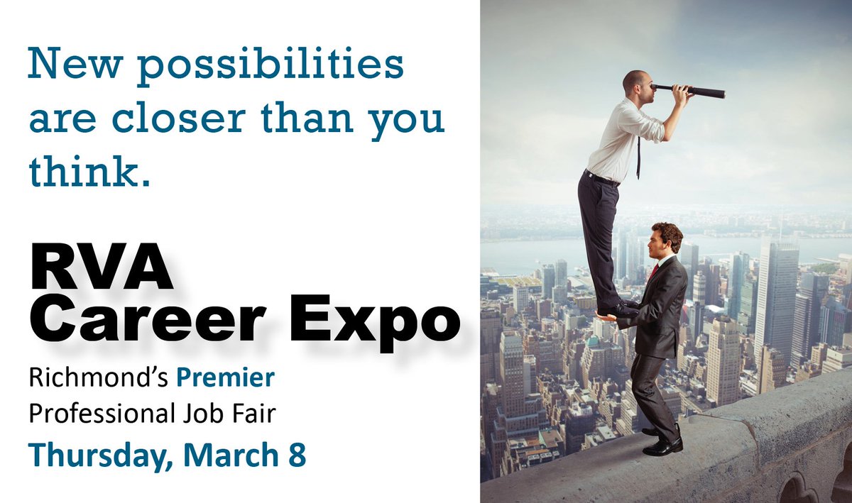 RVACareerExpo's tweet photo. Talk with @clarknexsen about ur possibilities March 8 see them in the Grand Ballroom table #15 discuss #careers #jobs @RVACareerExpo join us register now https://t.co/o2eDVtZjuF see you there! https://t.co/Ie2NEwr6gz