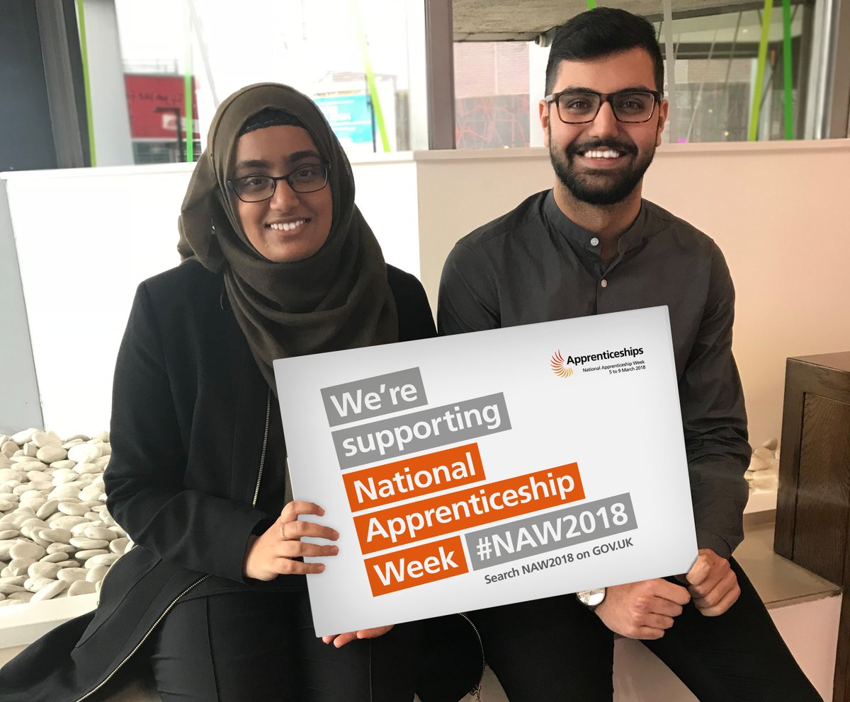 PortP's tweet photo. In celebration of National Apprenticeship Week, we'd love to tell you the stories of @PortP apprentices Khadeeja and Deep

Find out what they've been up to since joining us last year
https://t.co/5xcCrMKiDo

@Apprenticeships @IntequalLTD #NAW2018 #Apprenticeships #IT #Career https://t.co/sNmb3HDViu