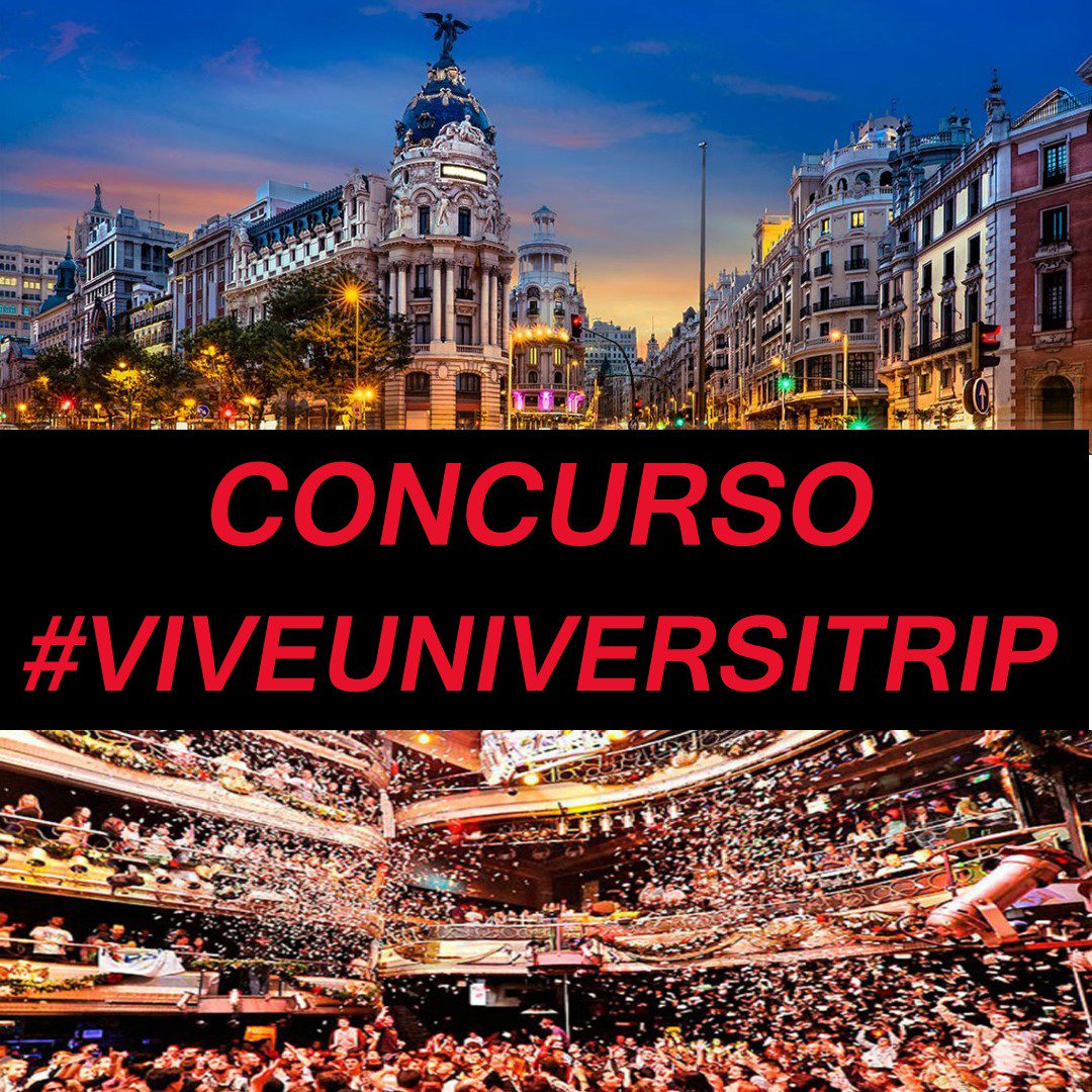 Universitrip_es's tweet photo. SORTEO | ¡ATENCIÓN UNIVERSITARIOS!
En nuestro Instagram (@Universitrip_es) estamos sorteando dos entradas para Kapital Madrid. ¿Quieres ir con tu mejor amigo? Pues date prisa y sigue los pasos que detallamos en nuestra publicación.
#ViveUniversitrip https://t.co/BDbwh7IjJL