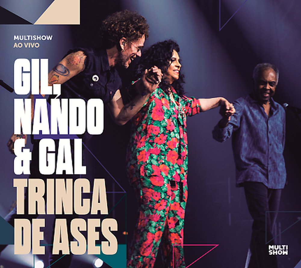 CD com gravação do show 'Trinca de ases' é duplo e inclui as 25 músicas do roteiro glo.bo/2tjQuQi #G1