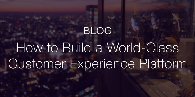 kkilmart's tweet photo. Interested in learning how to build a world-class #customerexperience platform? Keep reading to find out what you need -- #CX https://t.co/ob8xy1HMp5 https://t.co/WjfWffll0j