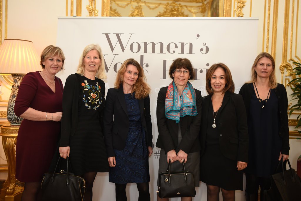 amchamfrance's tweet photo. Women’s Week Luncheon 2018. Thanks to the @USAmbFrance for hosting us and to @Citi for the support. #WWP2018 https://t.co/taE1skWRLH https://t.co/G29av0HzQf