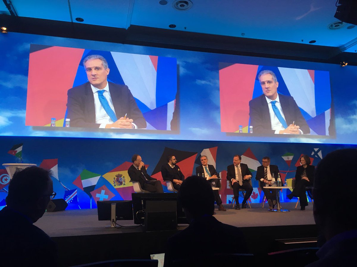 colliers_spain's tweet photo. Raul Gonzalez , @barcelohoteles CEO: como puede ser más líquido un hotel rural en UK que un hotel en primera línea de playa en España? Somos el segundo país receptor de turistas en el mundo y el primero en competitividad, falta camino por recorrer #IHIF2018 https://t.co/UPFoGxtRgJ