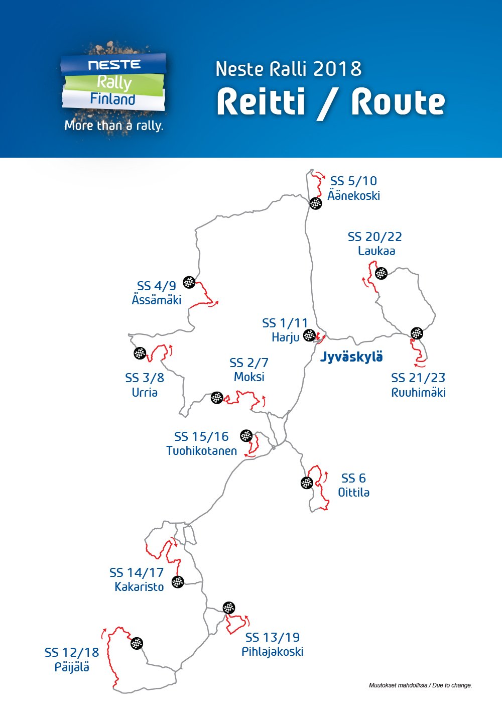 Esitellä 65+ imagen neste rally kartta Viaterra.mx
