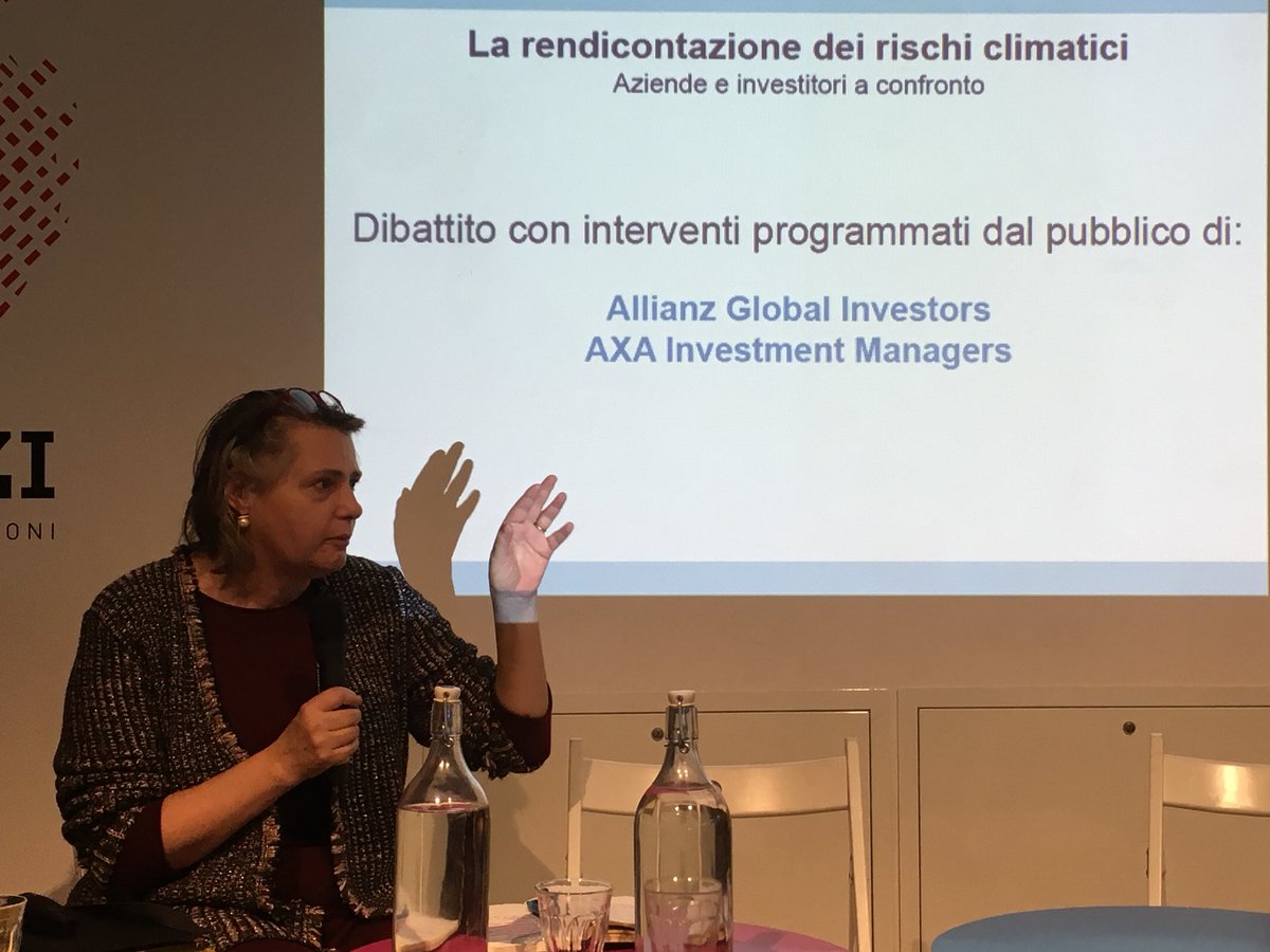 ItaSIF's tweet photo. #SRI Breakfast | Reuss “Impossibile separare criteri ambientali e sociali. #climatechange ha forte impatto sulle comunità” https://t.co/M3eB5MkKGQ