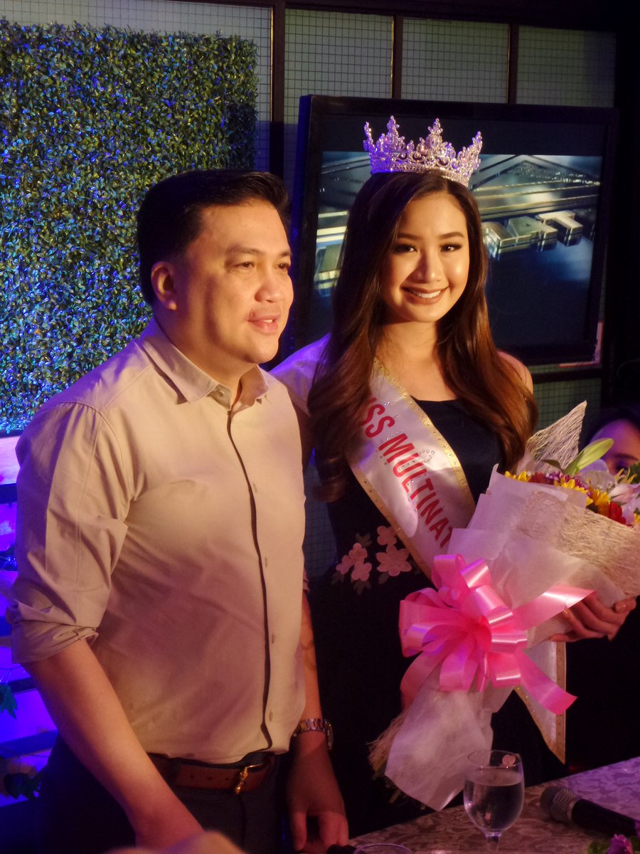 diyarista's tweet photo. NOW: 1st #MissMultinational #SophiaSenoron of PH arrives from India to share her story @inquirerdotnet @Inq_Lifestyle @InqEnt https://t.co/jUFgoEb7uN