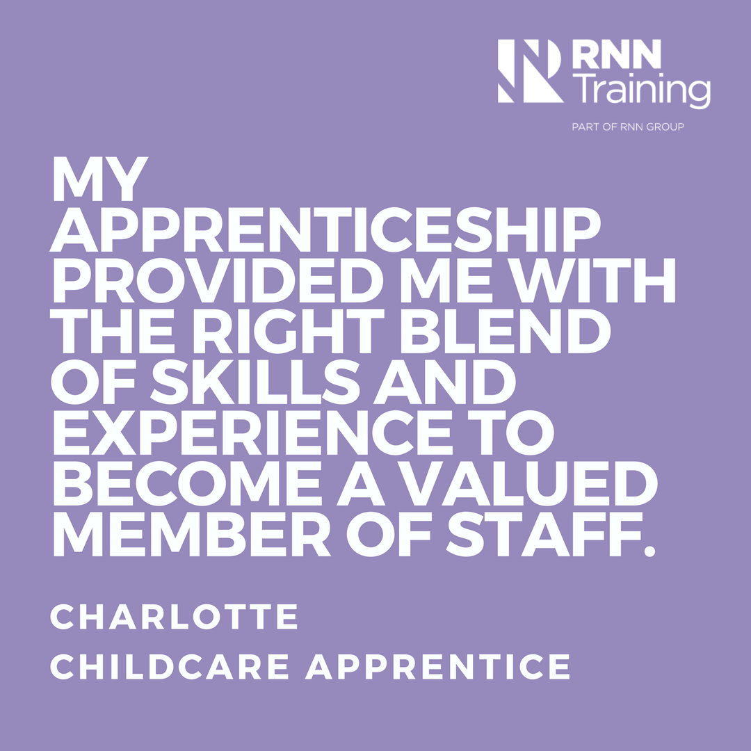 RNN_Training's tweet photo. It’s #apprenticeshipspotlight day as part of #naw2018 Here’s what Charlotte had to say @RNNApprentices https://t.co/Pg6UpsPz60
