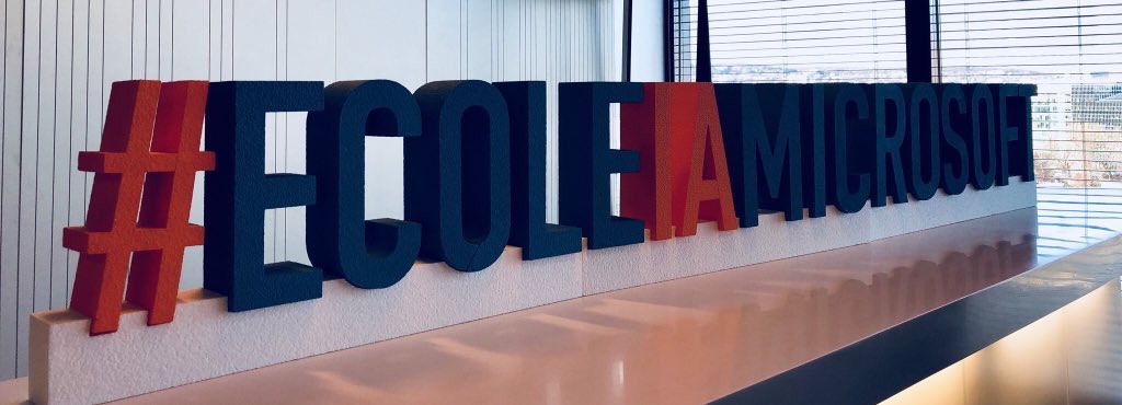 KIbnattya's tweet image. Inauguration #EcoleIAMicrosoft - une école « créée pour répondre aux besoins mêmes du marché sur l’IA » @fbardeau @simplonco #TrainingIsKey #Diversity #AI