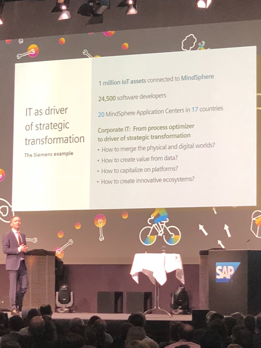 it360eu's tweet photo. #inspiring speech delivered at #SAPLiveCampus #SAPForum2018 by @jhsnabe on #LeadershipChallenges @SAPMentors @SAP https://t.co/YFDHSslNiU