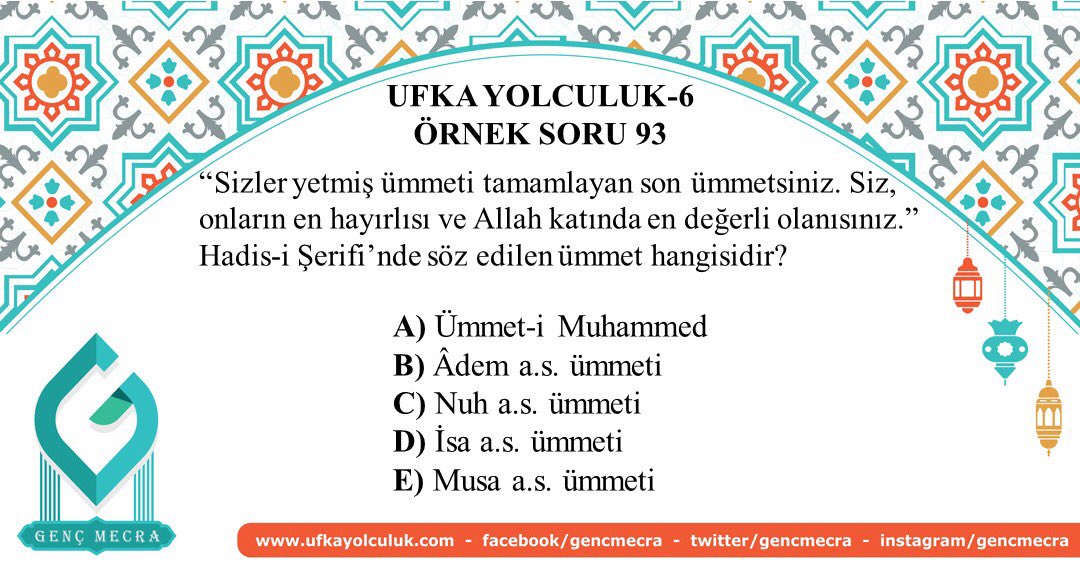 gencmecra's tweet photo. #SünnetOlmadanÜmmetOlmaz #UfkaYolculuk6 #YolArkadaşın https://t.co/cwLWp3SxsL