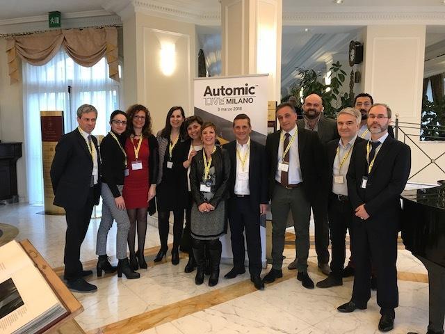 CorineCuissard's tweet photo. #AutomicLive #Milan All set and ready to automate #Agility, Driver of the #DigitalTransformation @CAAutomic_FR https://t.co/WwXkw2jWmF