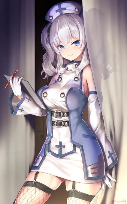 普通の鹿島描こうと思ってたのに
気づいたらこうなってた

#鹿島
#艦これ 