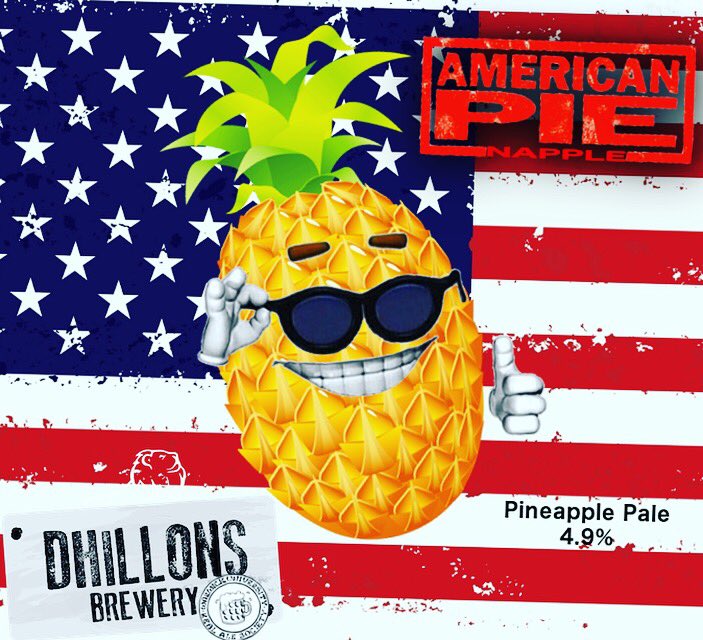 DhillonsBrewery's tweet photo. Canβt wait to try this collab brew with Warwick Real Ale Society βAmerican Pie..nappleβMake sure to join us this Friday from 5 pm. #keepitreale #dhillonsbrewery #coventry #vegan #veganbrew #pineapple #pineapplebeerπ #beerpong #beerock #beeroclock #warwick #leamington https://t.co/5HETdYsEao