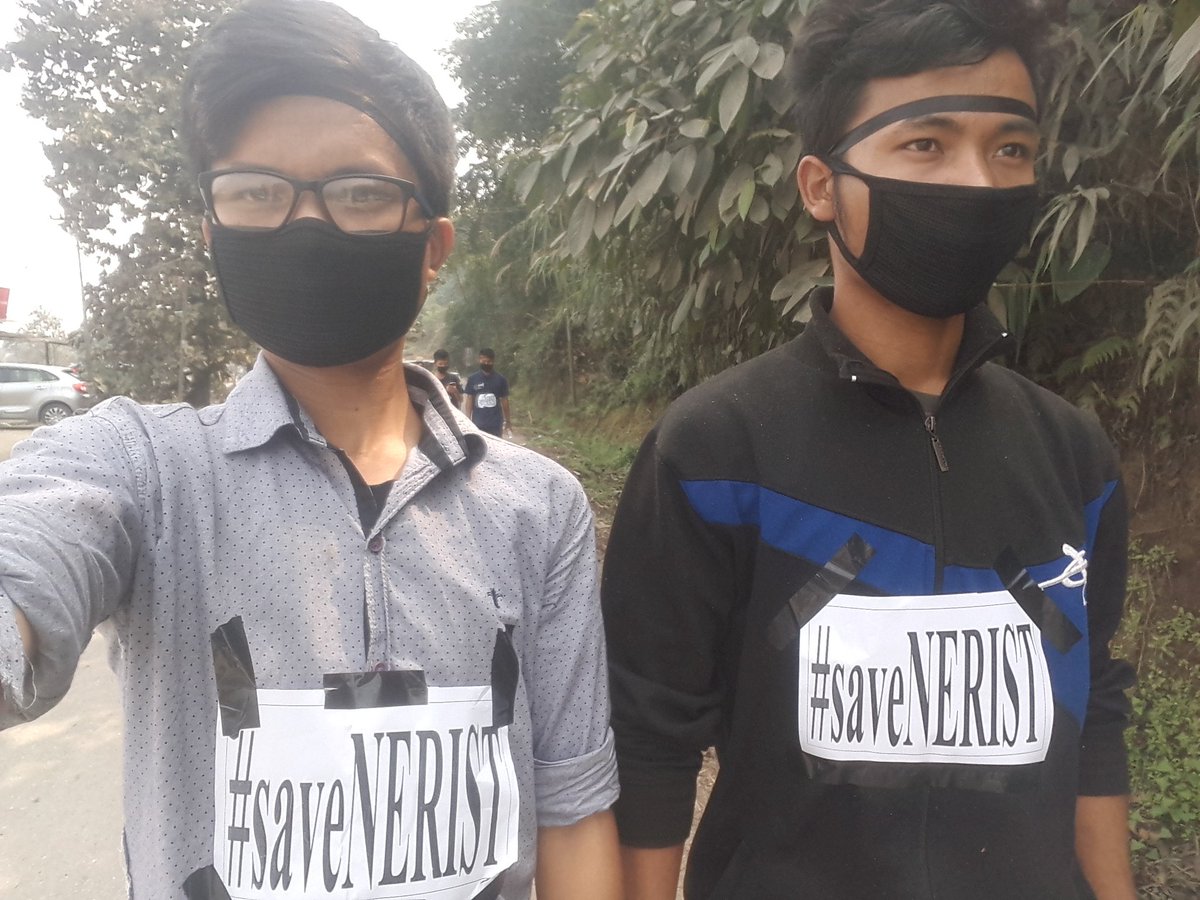 Mang_kipgen's tweet photo. #saveNERIST foot march from NERIST to Itanagar.
@tklenhaokip https://t.co/oVpZNDr9z9