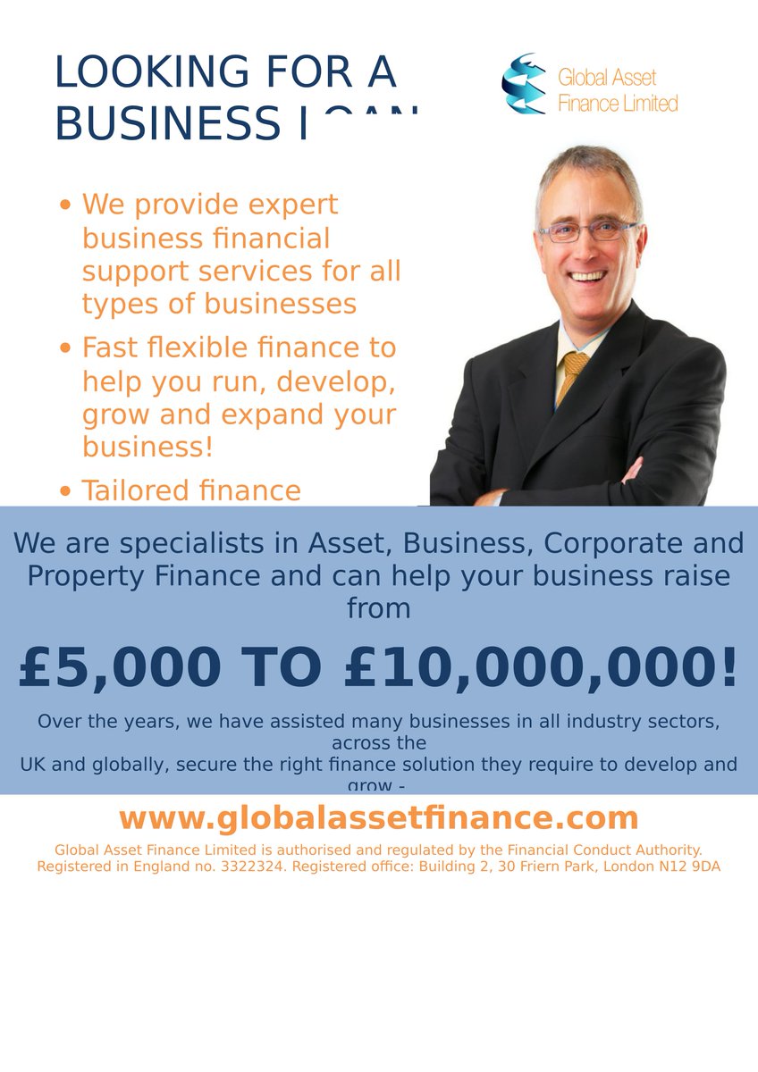GlobalAFinance's tweet photo. @GlobalAFinance We are funding growing #UK #AltFi #FinTech #Businesses A flexible #Funding facility from £10,000 to £1 million which functions like a #BankOverdraft
https://t.co/6MxdLQgKT0
https://t.co/scqVLNTgfb
https://t.co/5IJdqAGgNm https://t.co/AMNtO6fnzd