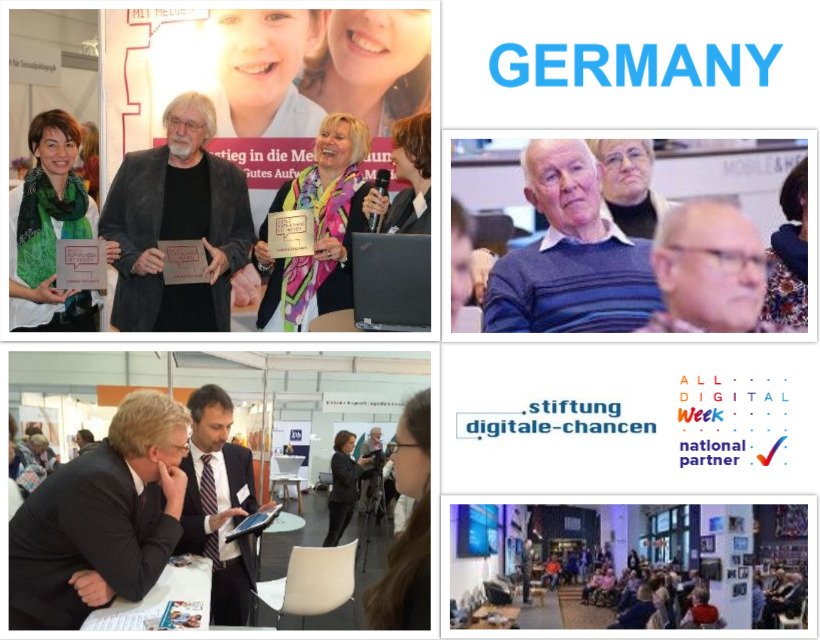 AllDigitalEU's tweet photo. #alldigitalweek in Germany is led by Stiftung Digitale Chancen #SDC with support from #21CCC and Get Online Week - Dortmund of TU Dortmund
Check what events are planned https://t.co/nrXavQ9SGr https://t.co/Oen6FLOdVb