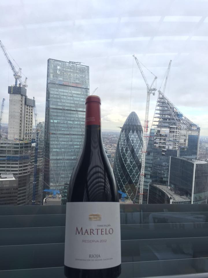 LaRiojaAltaSA's tweet photo. Touching the sky with our wines!!  Today @spanishwinefair in the Sky Garden London. #wfs2018 @Armit_Wines https://t.co/zSOVj4ALgc
