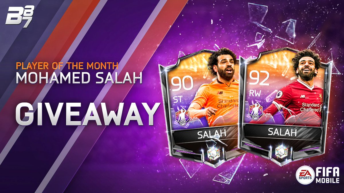 bateson87's tweet image. ⚜⚜ POTM GIVEAWAY ⚜⚜
92 RW SALAH/ 90 ST SALAH (2 WINNERS!)

Winners picked March 12th! Massive thanks to @EAFIFAMOBILE for this! 😍

ENTER- gleam.io/hP83M/win-a-92…

#FIFAMobile