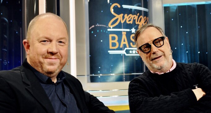 Ikväll klockan 20.00 är jag med i #Sveriges Bästa på #TV4 och ”tävlar” i bästa sketch😊Här med Sveriges Bästa Sven. <a href="/GryForssell/">Gry Forssell</a>