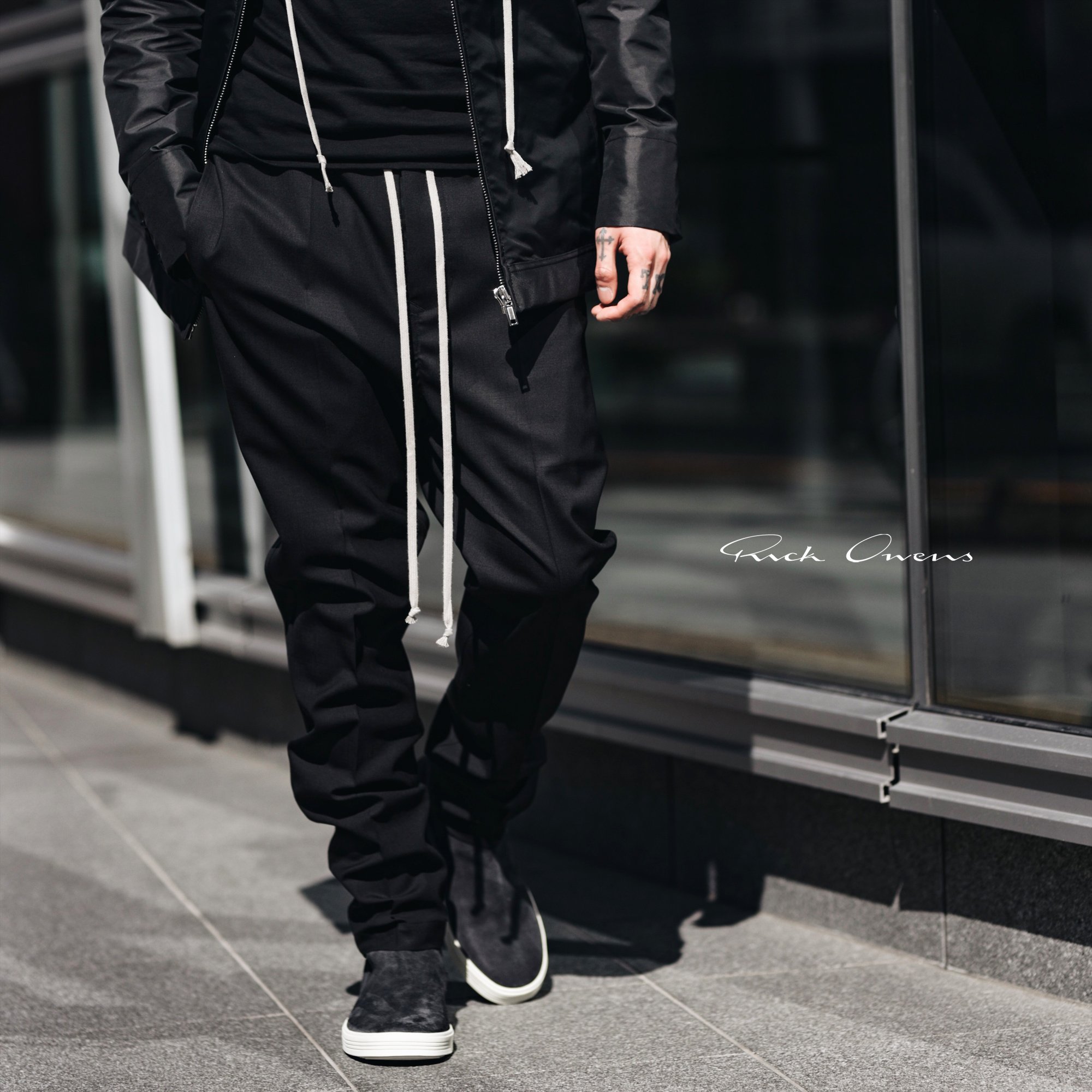 Rick Owens 18AW Astaires Long スラックス - スラックス Rick Owens 18AW Astaires Long スラックス - スラックス