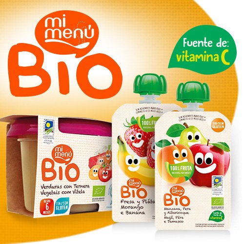 exportame2017's tweet photo. Buscamos grandes distribuidores de alimentación en América Latina para toda nuestra gama de productos BIO. Productos 100% naturales bajo la garantía de una gran compañía como Grupo Dulcesol #BIOfood #Babyfood https://t.co/29Auq7JRQ8