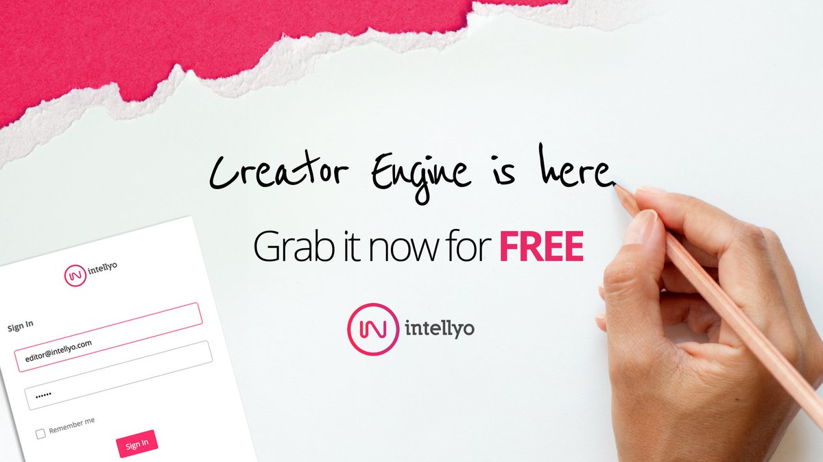 Our collaborative tool to create and optimize content has arrived! 🚀
Early Birds get 3 months of the unlimited subscription! 👉 intll.io/2oRkhub #beaCrEator