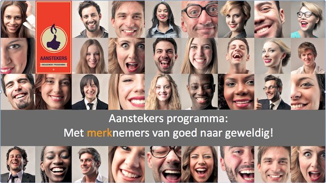 Met onze engagement-scan testen we hoe goed je medewerkers scoren op de kennis, houding en gedrag mbt je merk. De scan maakt duidelijk waar verbeterkansen liggen mbt een hogere beleving en meer new business. 

Voor een aantrekkelijk tarief beschikbaar! buff.ly/2FMCEIT
