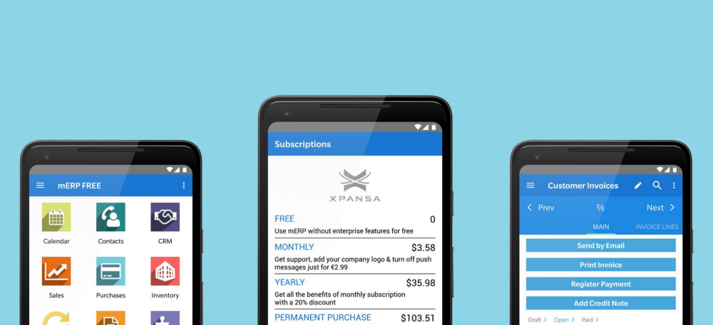 expansa's tweet photo. We are glad to announce that mERP is now available for free on Google Play - https://t.co/iEgEgGt1aF #odoo #merp #odoomobile #OdooCommunity #odooapps #odooapp #openerp #odooandroidapp https://t.co/30GNrDJwJ8