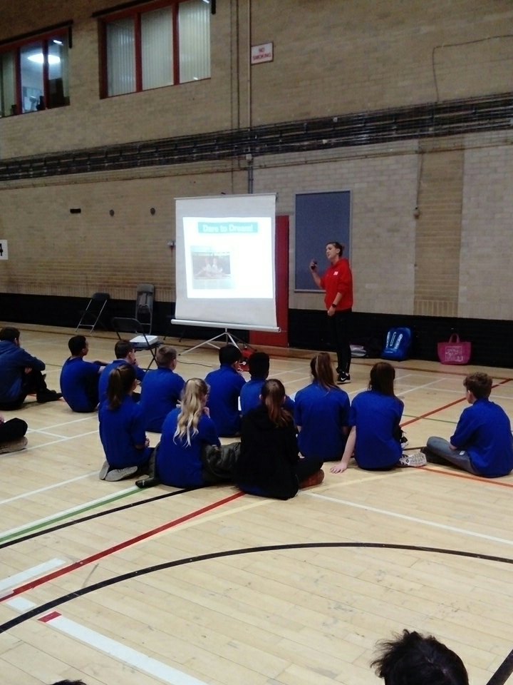 LinksSSP's tweet image. @jade_windley inspiring  @SpringsAcadPE @SPA_PE_ pupils today #projectability #stepintosport @YouthSportTrust